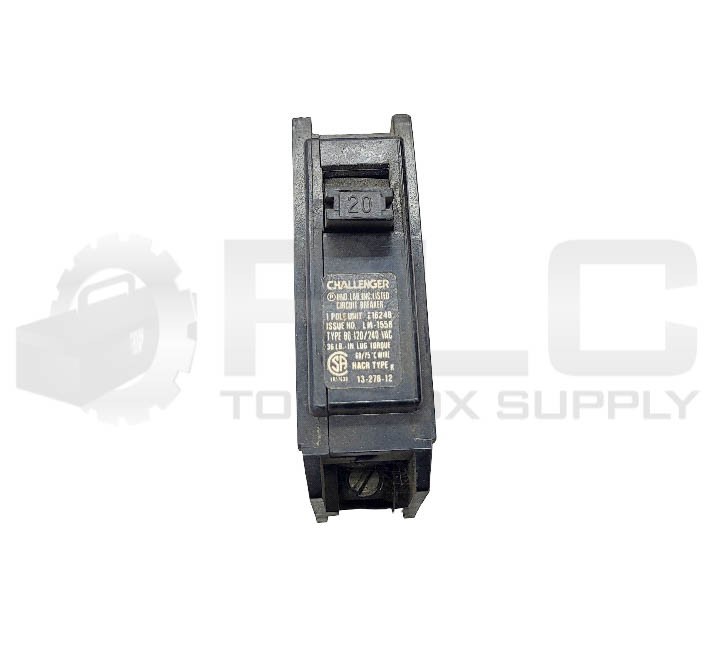 LOT OF 5 CHALLENGER E16248 CIRCUIT BREAKER 1P 20A