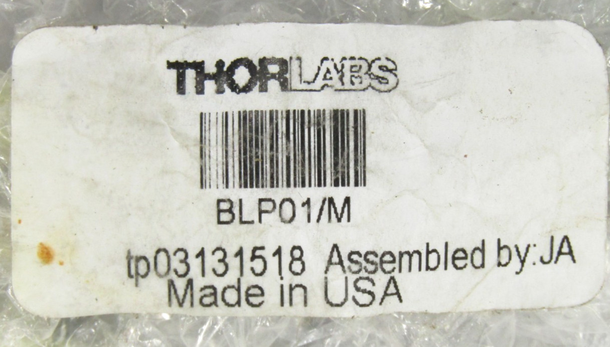 Thorlabs Adjustable/ Variable Height Pedestal Post (P-Post) BLP01/M 1-1/2″ OD