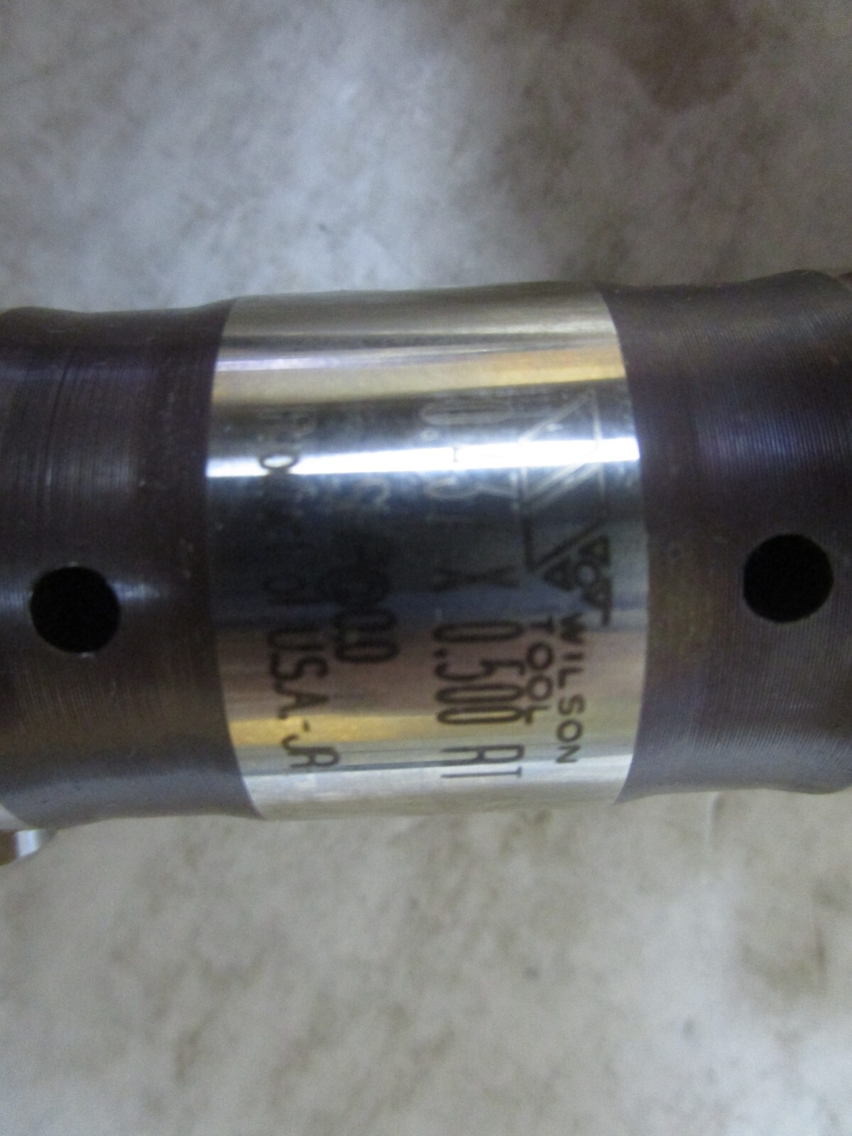 NEW WILSON TOOL 2586 1-1/4 THK HP WLS PUNCH RT 0.500 X 0.437