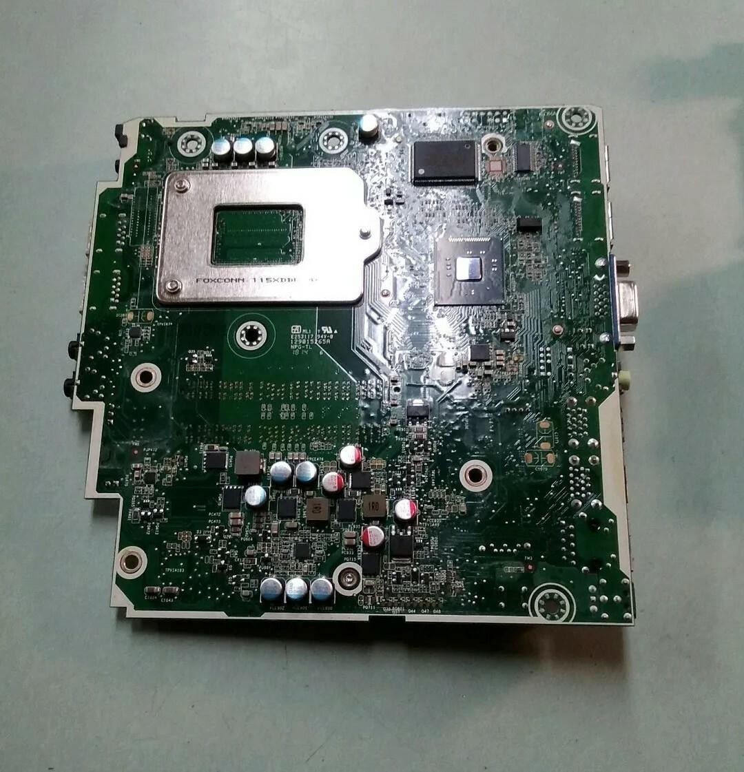 LOT OF 2 HP Desktop Mini Motherboard 746722-001 746219-002 WITH FAN REV 0B