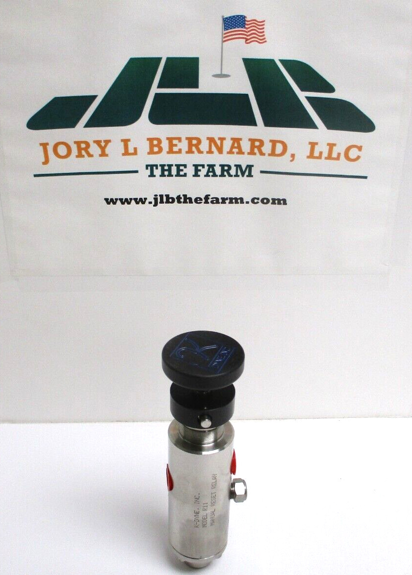 K-DYNE , R11 , 1/4″ FNPT MANUAL REST RELAY , SURPLUS