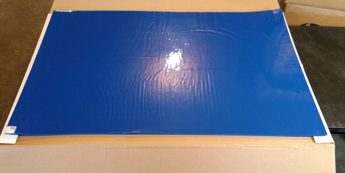 Clean Room Tacky / Sticky Mats 24″ x 36″ – 4 Pads x 30 Sheets