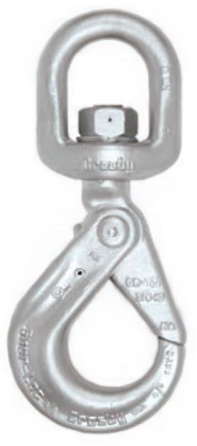 Crosby SHUR-LOC Swivel Hook 5/8”,16mm, 18,100 lb Working Load