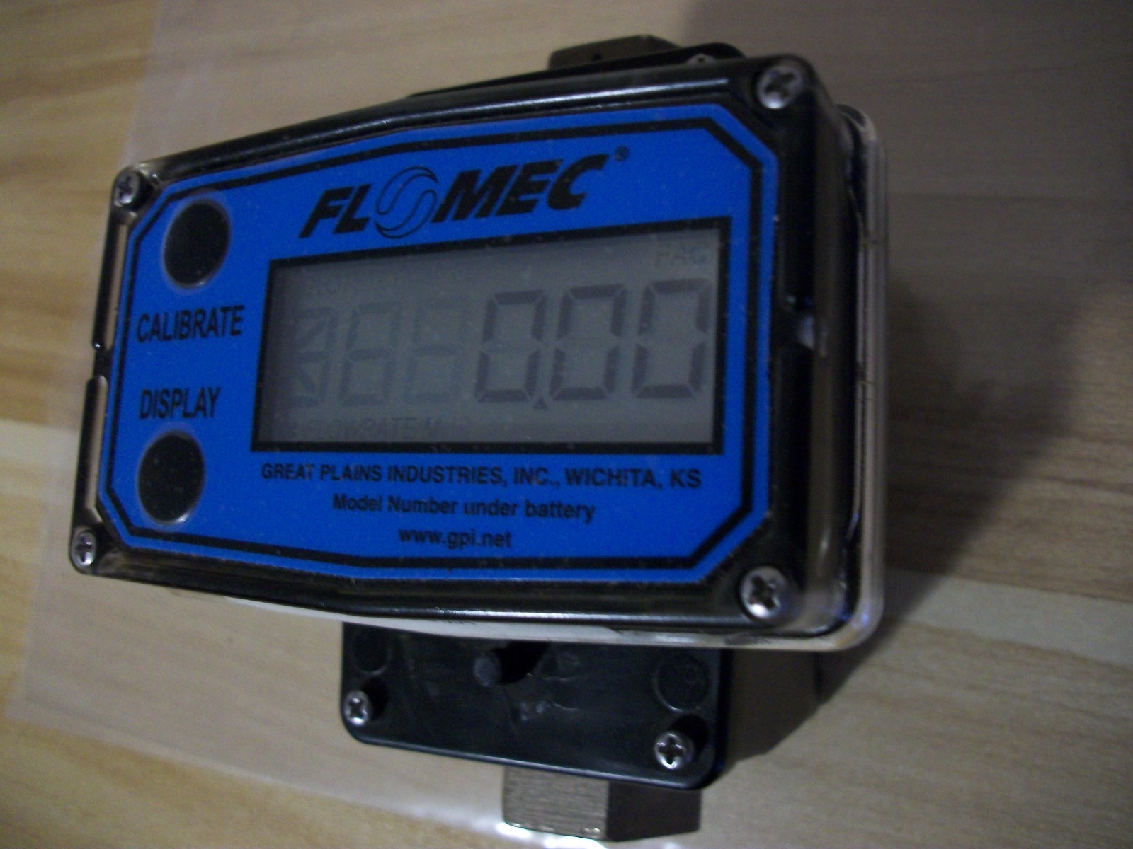 NEW UNUSED FLOMEC ELECTRONIC DIGITAL FLOWMETER MODEL G2B05N09GMA BO5N 300 PSI