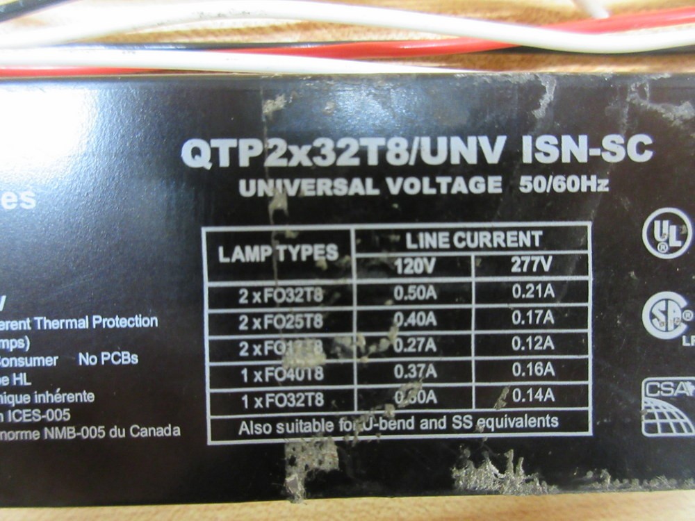 Osram QTP 2x32T8/UNV ISN-SC Ballast QTP2x32T8UNVISNSC
