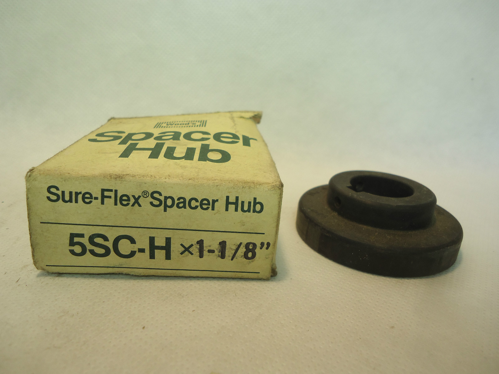 NEW IN BOX TB WOOD’S 5SC-Hx1-1/8″ SURE-FLEX SPACER HUB