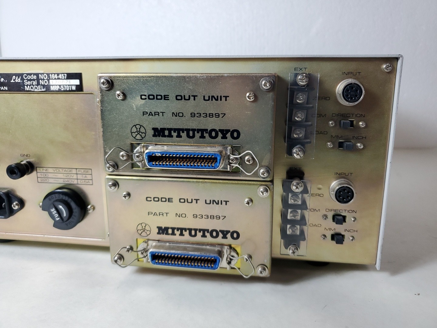 Mitutoyo MRP-5701W Digital Readout, 2 Axis