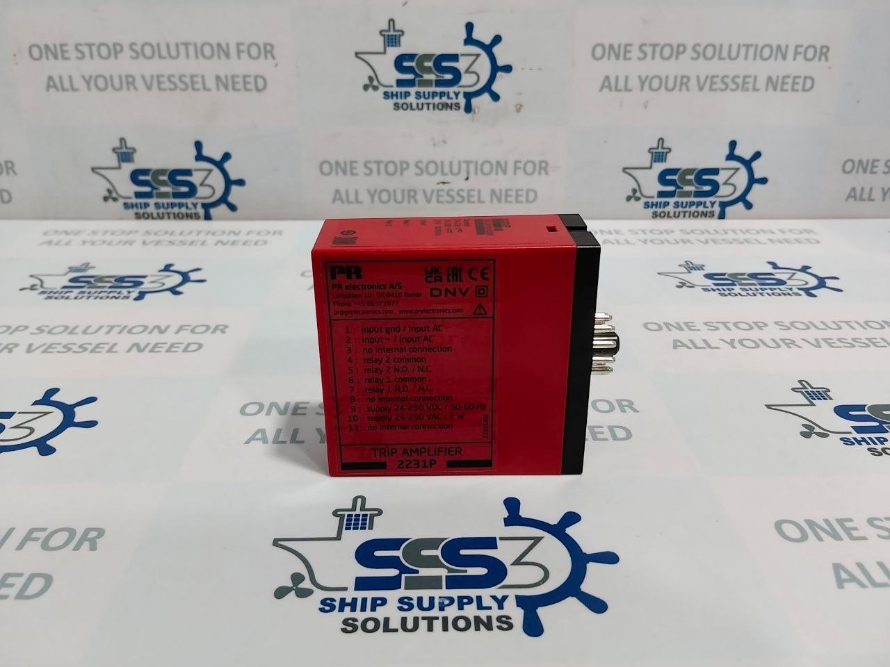 PR Electronics 2231 Trip Amplifier 2231P 24-230VAC 24-250VDC 2W 50/60HZ