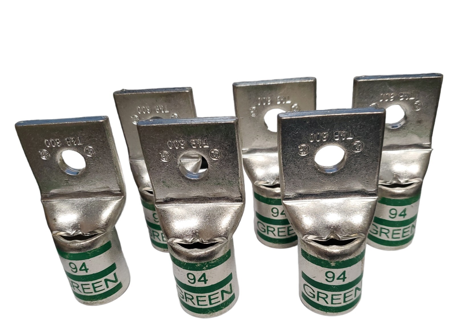 COMPRESION T&B 600 94 GREEN DIE 1″ SINGLE BOLT LOT OF 6