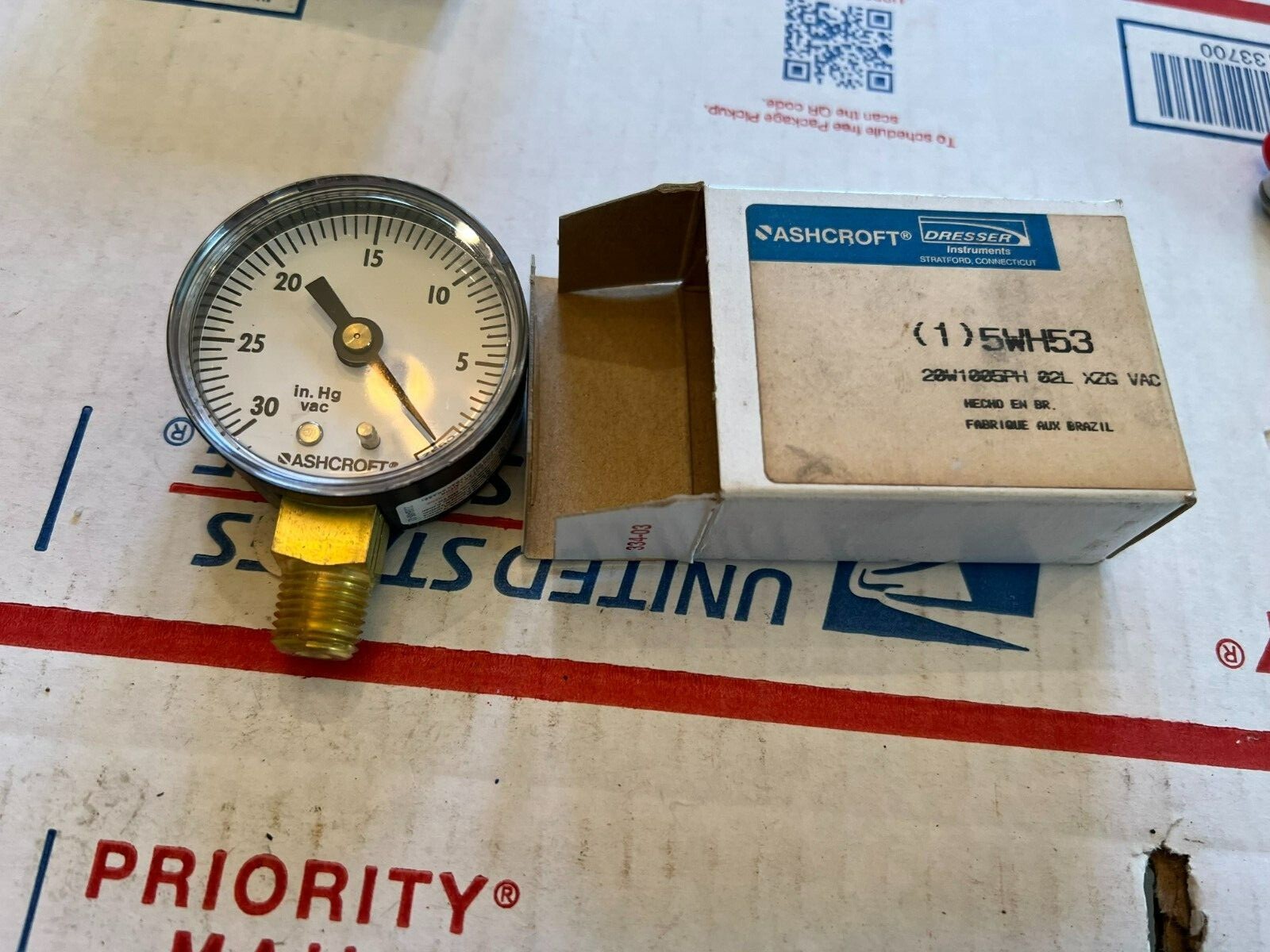 20W 1005PH 02L ashcroft gauge nos surplus