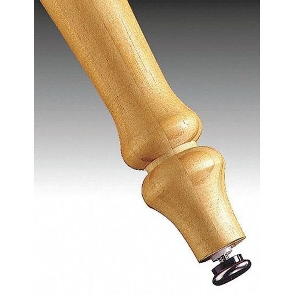 Zoro Select Leveling Glides, Screw-In, R
