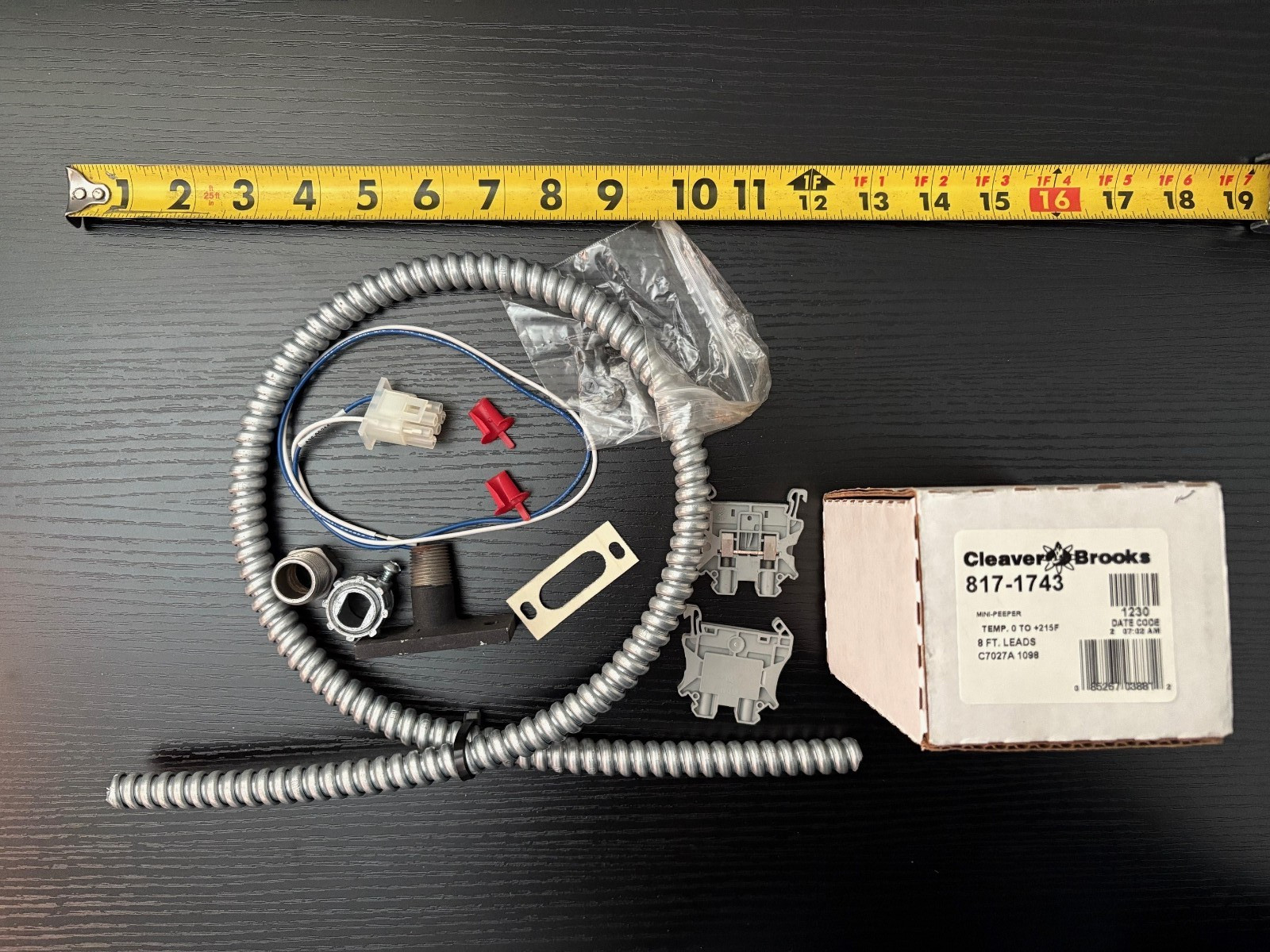 Cleaver Brooks Clearfire UV Scanner Upgrade Kit CFH & CFV 880-03668-000