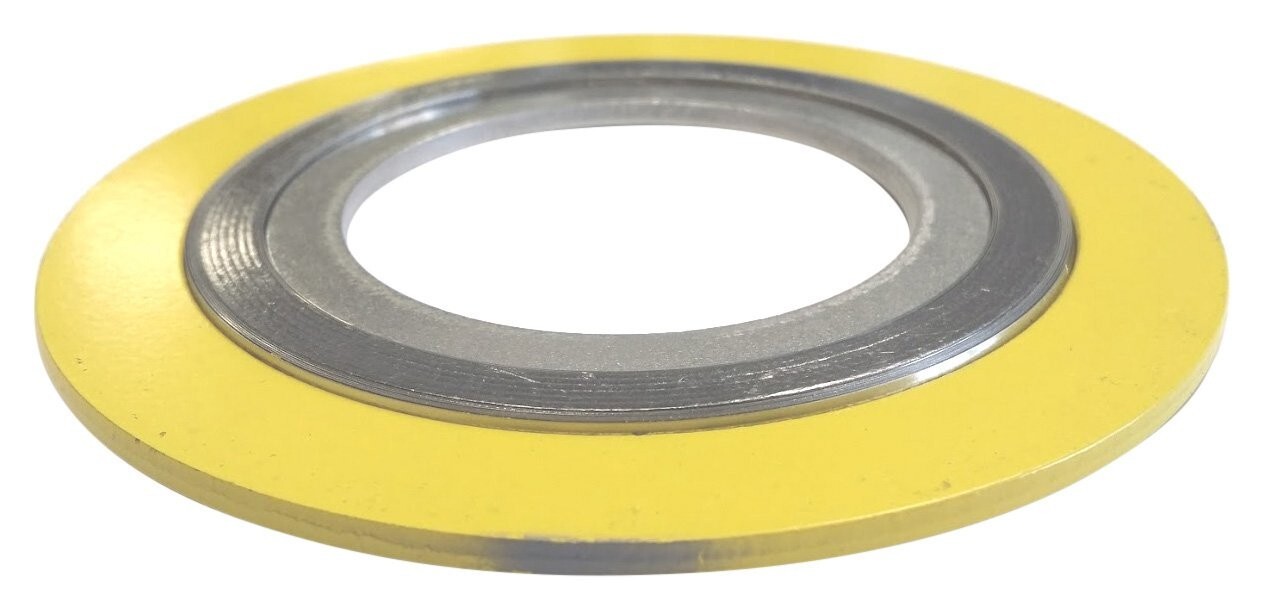 14” 150 Spiral Wound Gasket with 304SS Inner Ring Flexible Graphite Class Flange