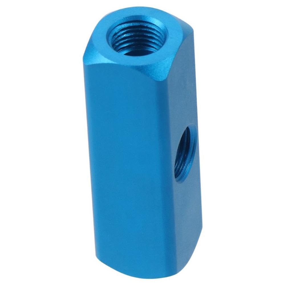 Air Hose Inline Manifold, 1/4″ Block Splitter, 2 Way 5 Port Pneumatic Air Com…