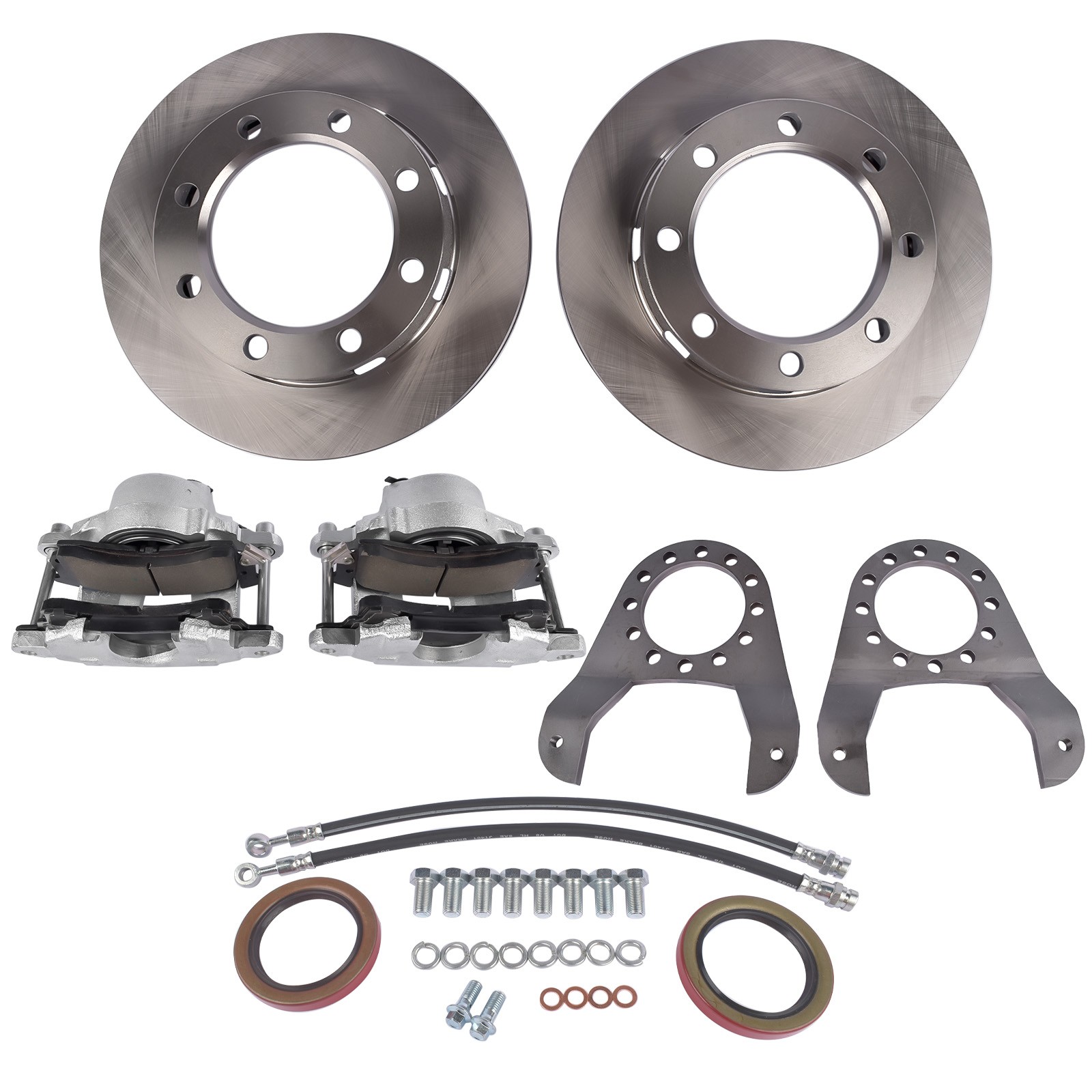Fits for GM 14 Bolt Complete Disc Brake Conversion Kit 10.5 SRW Full Float Disk