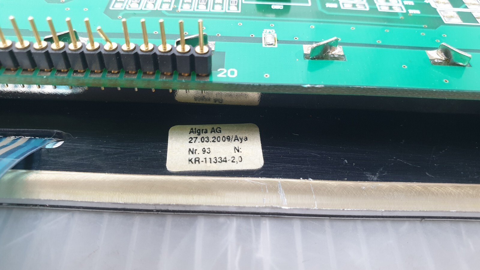SHARPLAN SILK LASER KR-11334-2 DISPLAY