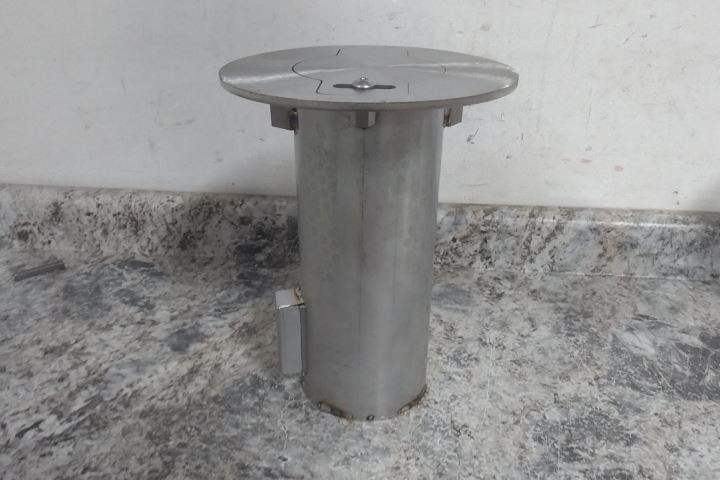 Calpipe Security Bollards ESR040 4 In Inside Dia Bollard Embedment Sleeve