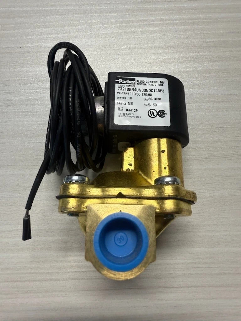 Sealed PARKER HANNIFIN 73218BN4UN00N0C148P3 SOLENOID VALVE 1/2″ NPT 120/60