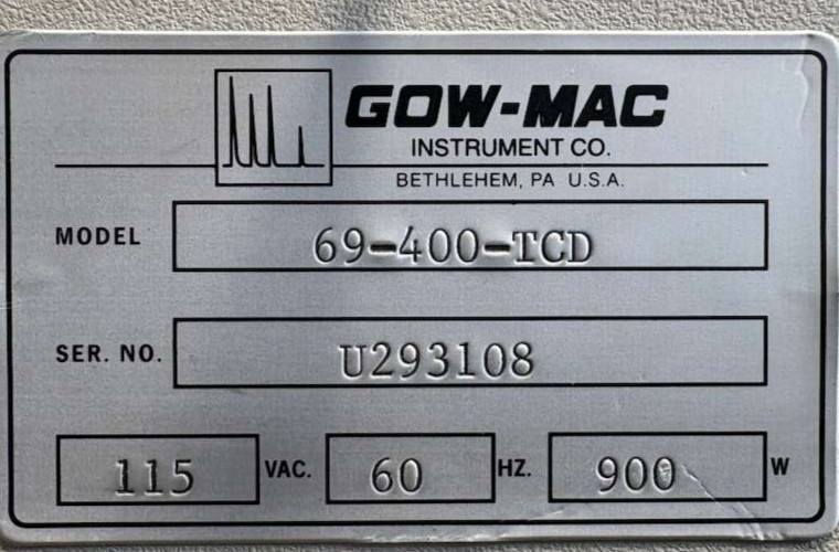 QTY 4 Gow-Mac Gas Chromatograph Thermal Conductivity Detector Series 400 G/C