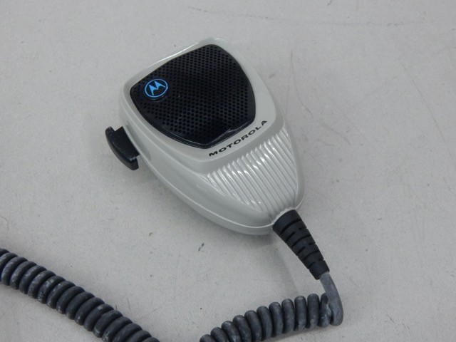 Motorola HMN1080A, Palm Microphone Mic, 6-Pin Connector, Two-Way Radio