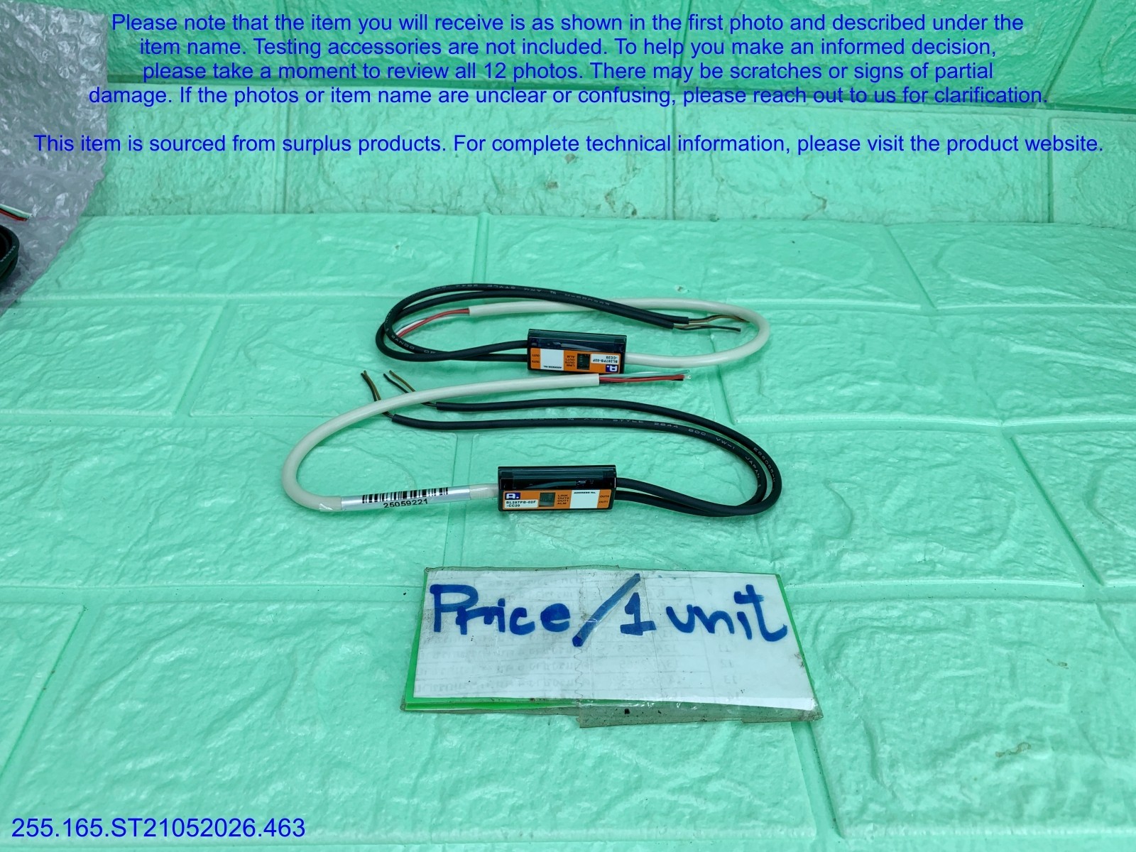 AnyWireASLINK BL287PB-02F-CC20 NEW missing Box Cable as in photos, sn:9221, DHL