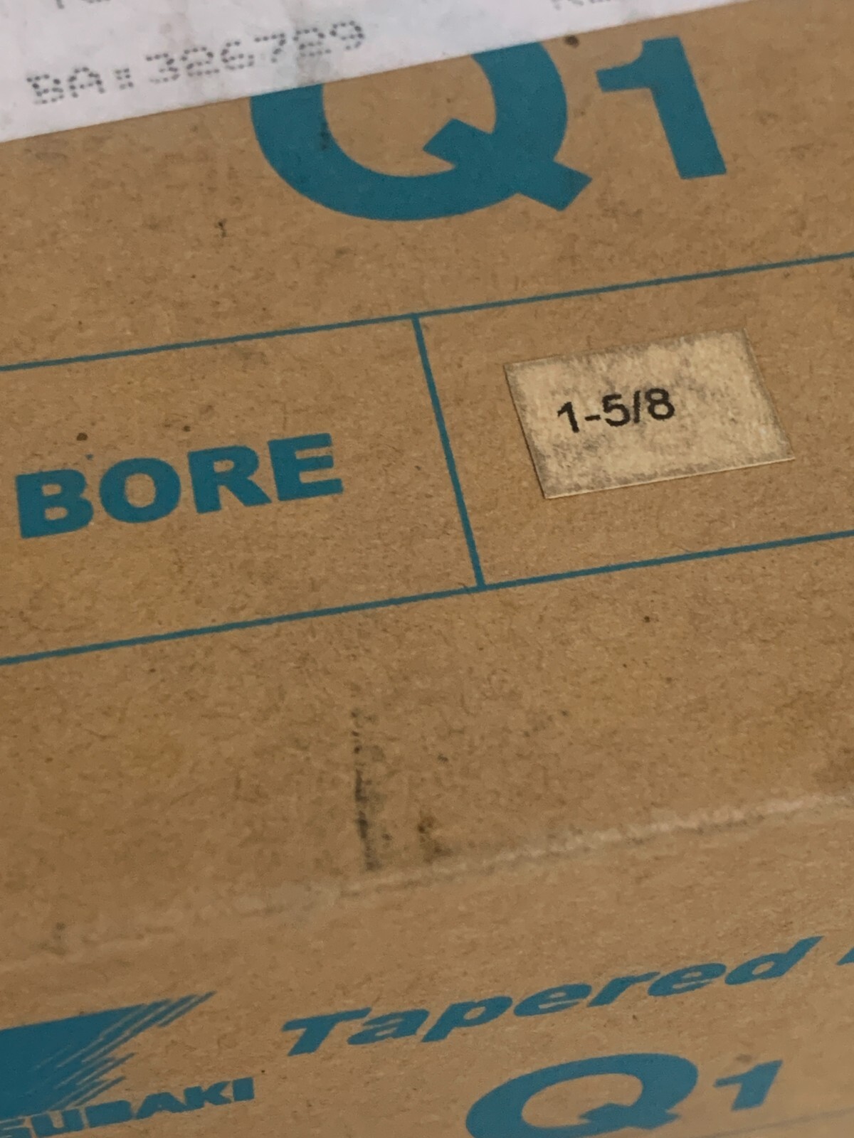 LOT OF 2 TSUBAKI Q1 TAPERED BUSHING 1 5/8 BORE