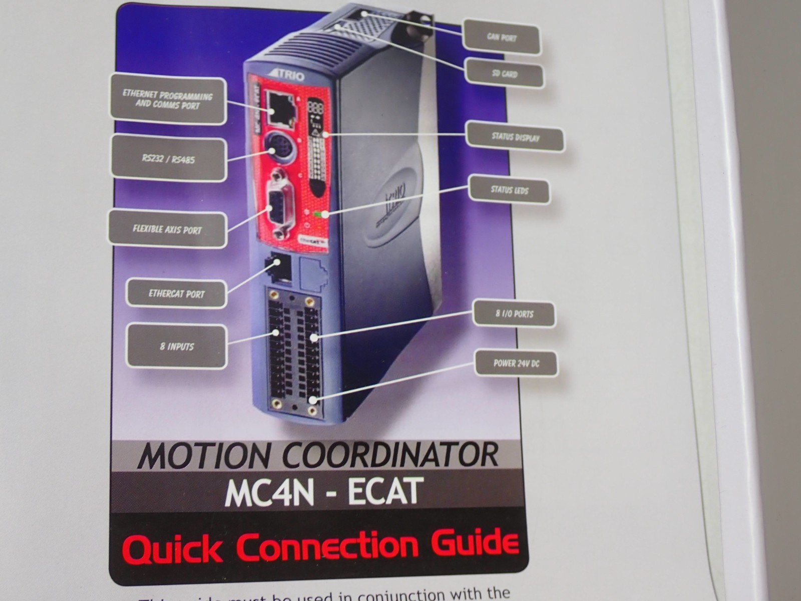 TRIO MC4N-ECAT MOTION COORDINATOR OEM ORIGINAL NEW