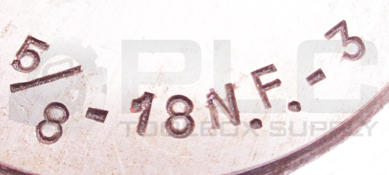 DETROIT 5/8-18NF-3 THREAD RING GAGE NOGO PD.5859