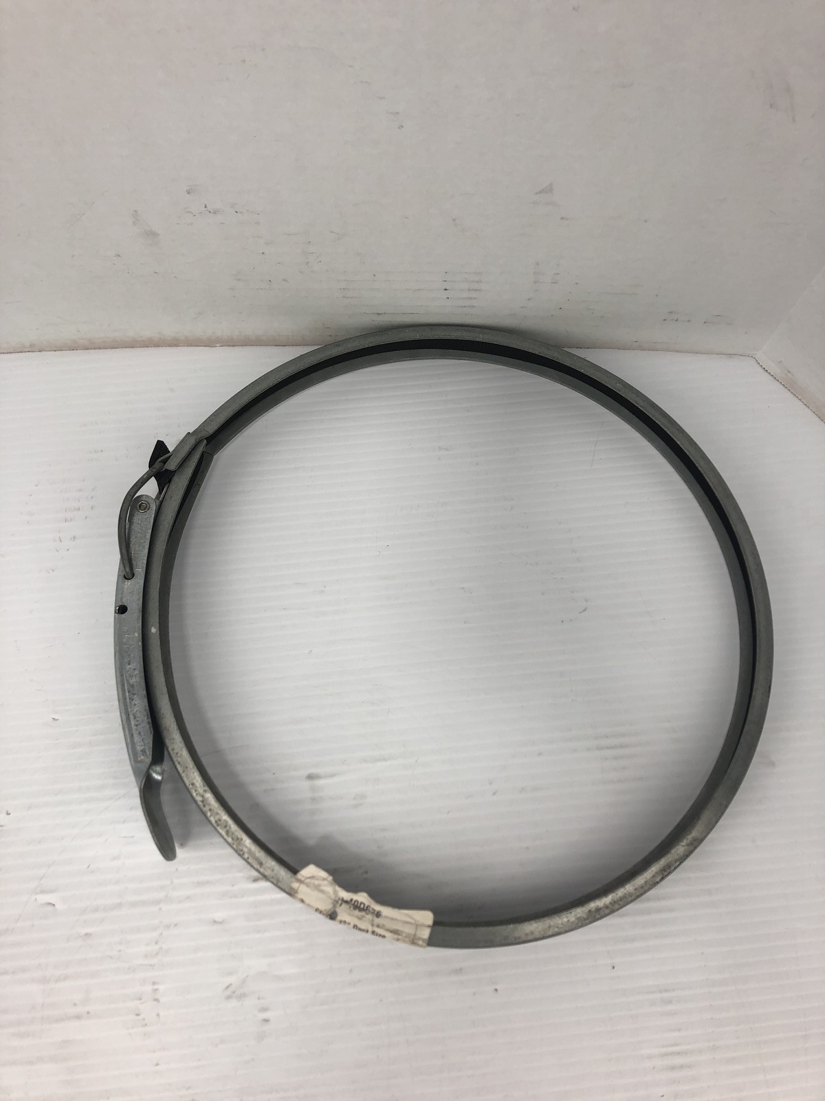 Nordfab 40D626 Drum Steel Clamp Galvanized with Bridge Pin 12″ Barrel Lid Seal