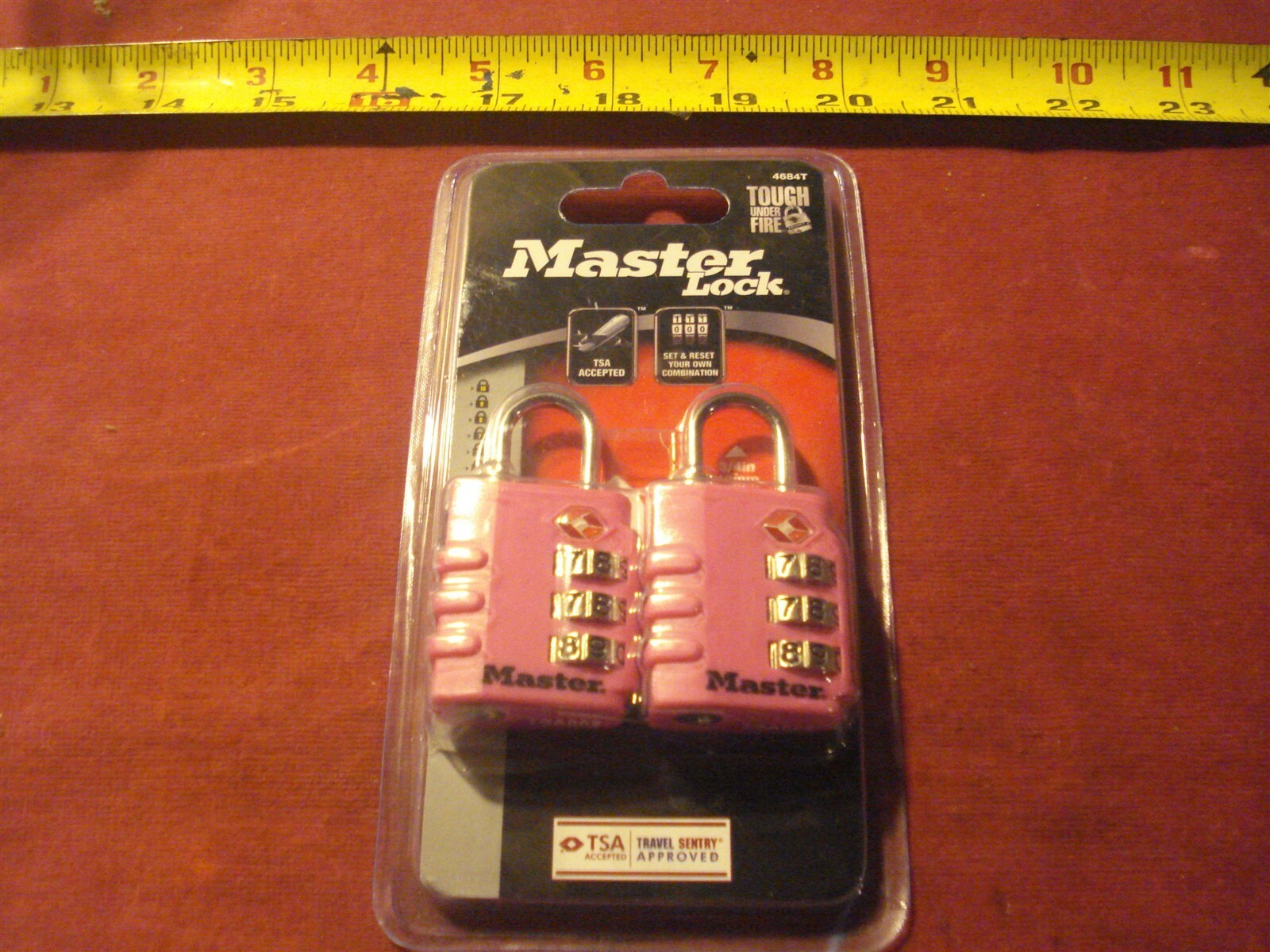 (0578.) Master Lock TSA- Accepted Padlocks