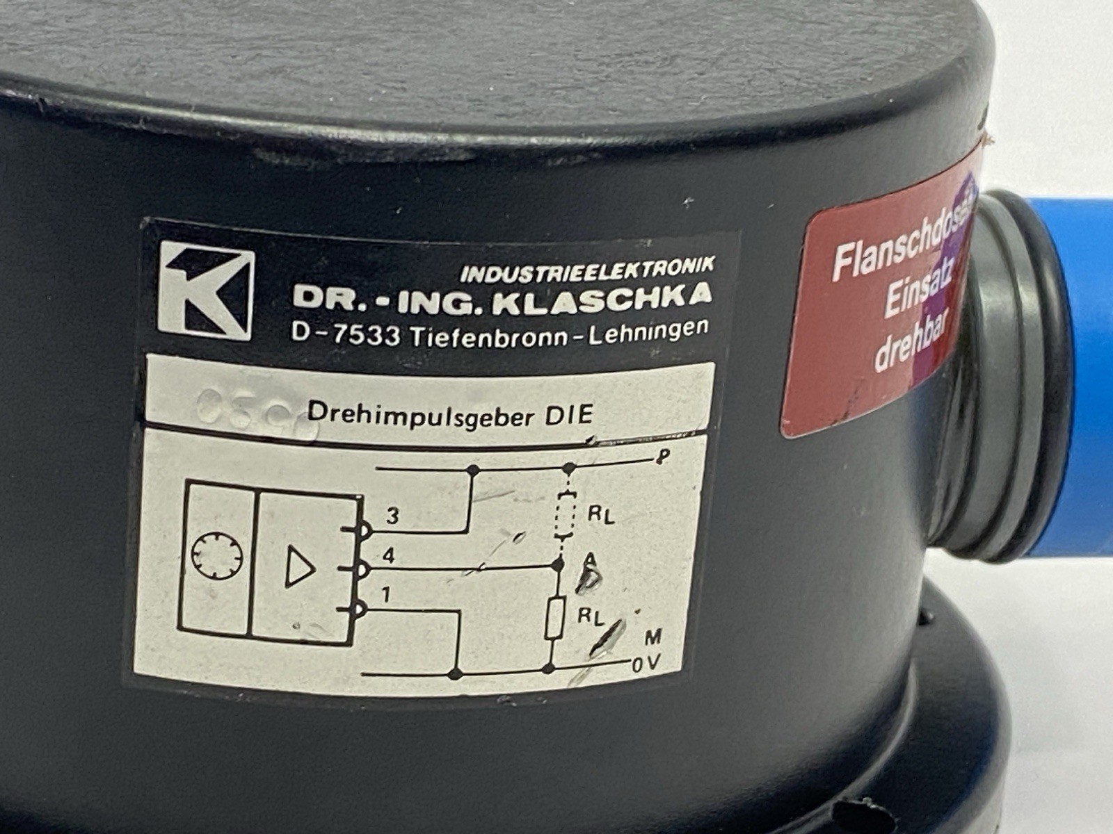 Klaschka DIE/L-1.2-100 Incremental Encoder 8-30V 069044434