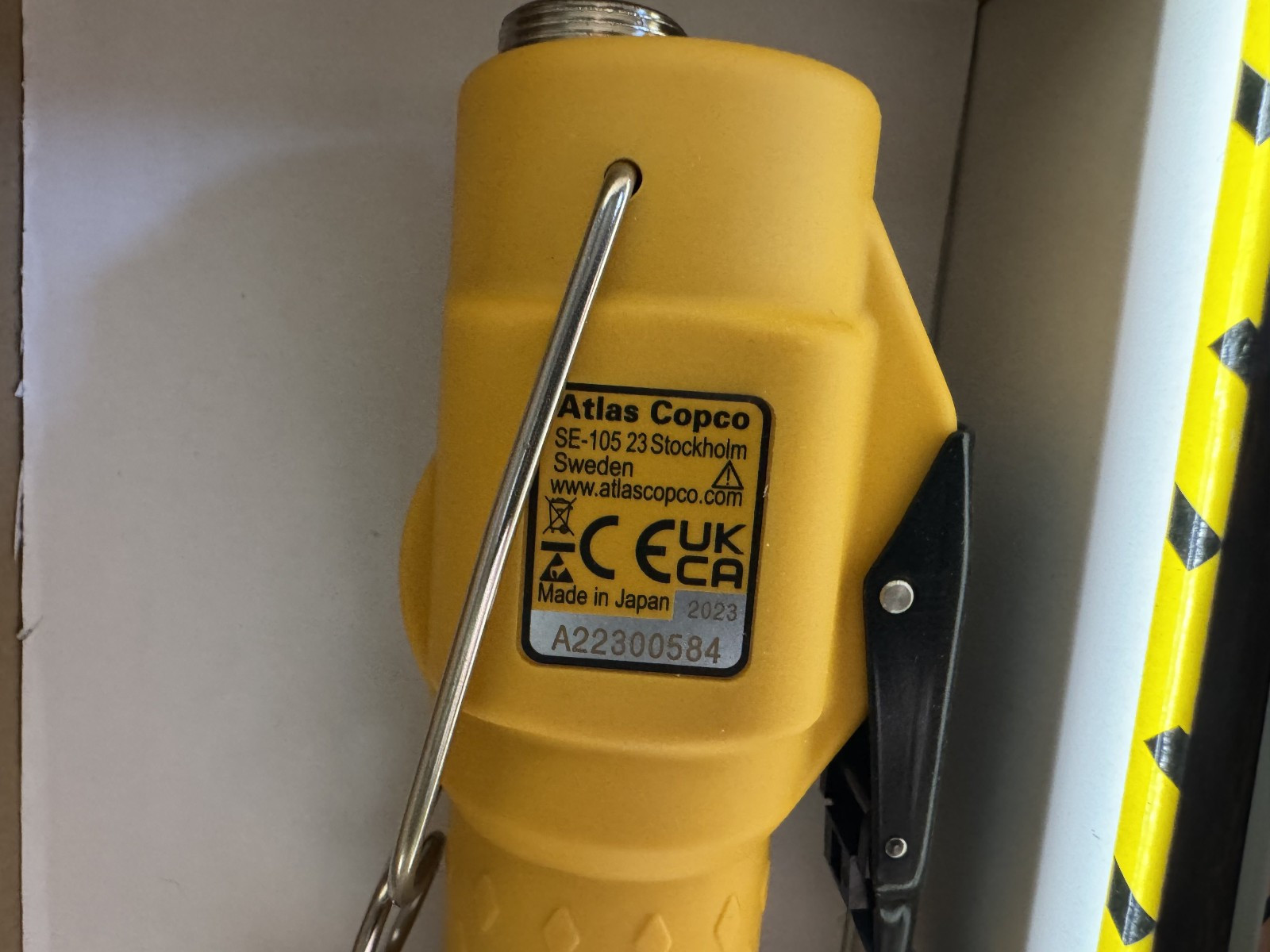 Atlas Copco EBL12 8431017011 Screwdriver 0.2-1.2 Nm w EBL Drive 8431 0170 70 New
