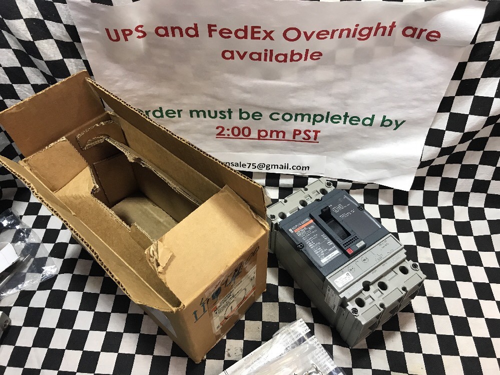 MERLIN GERIN CIRCUIT BREAKER NSF150N, 3P, 50A, 347V, SHIPSAMEDAY BOX 3 “C”