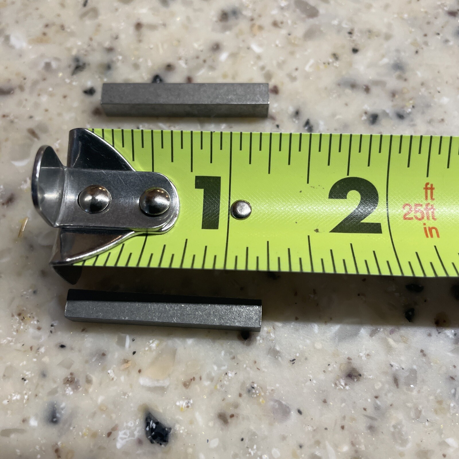 3/16×1-1/4” Stainless Inch Square Key Stock Qty 100