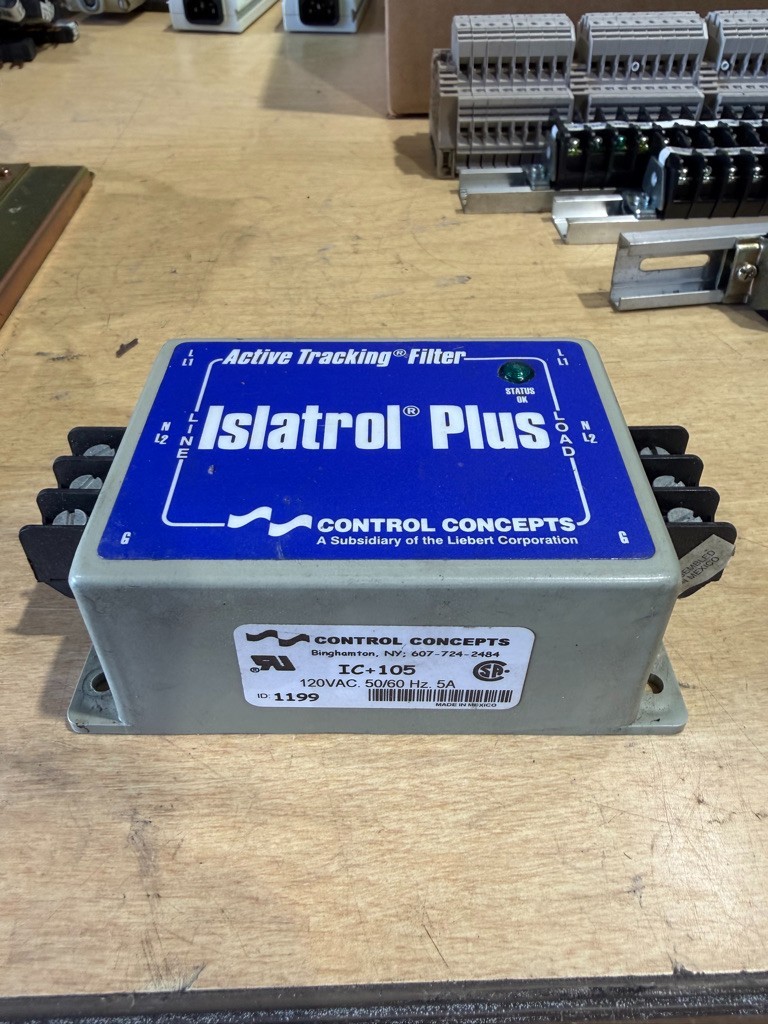 CONTROL CONCEPTS IC+105 ISLATROL+ ACTIVE TRACKING FILTER W480