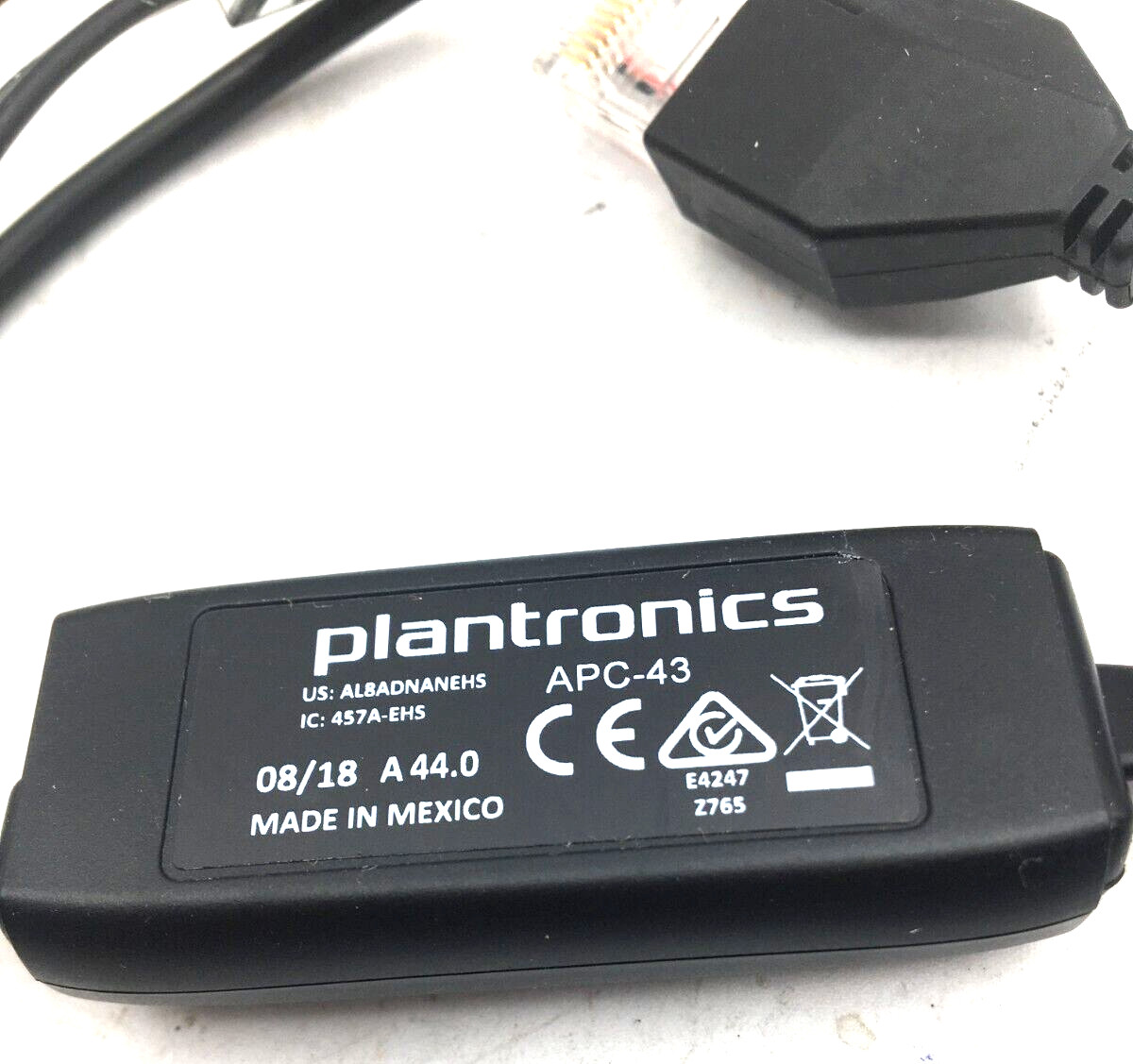 Plantronics Lot of 2, Fitkit & EHS Cable APC-43 New