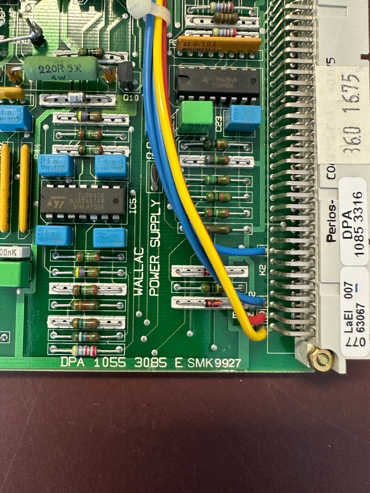 WALLAC DPA 1055 3085 E Circuit Board