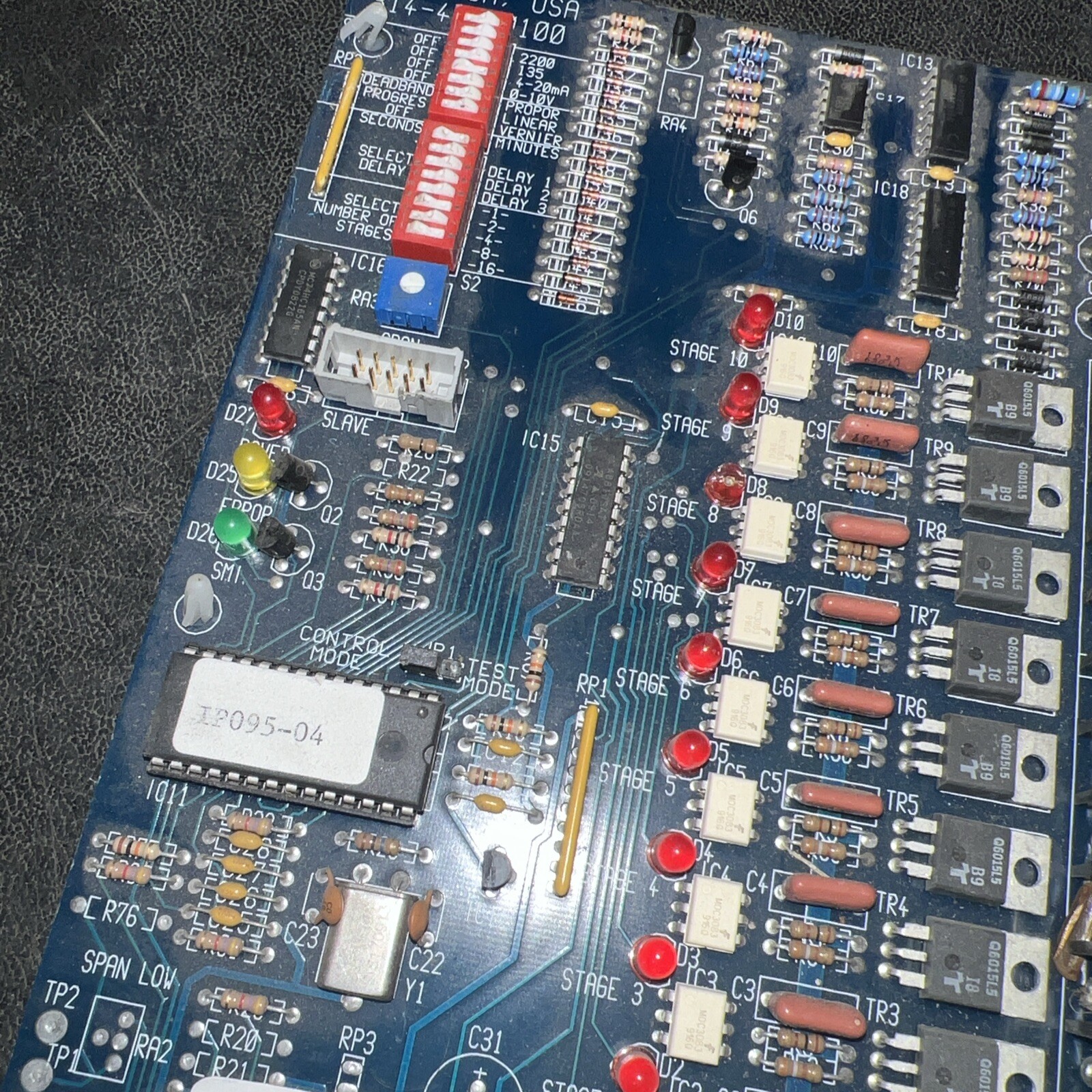 Indeeco Solitech 201-S95-M05-2C Control Board