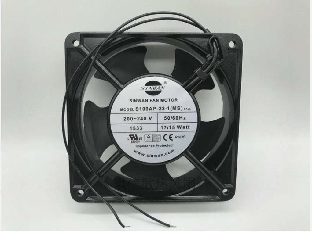 SINWAN FAN MOTOR S109AP-22-1 (MS) 200-240V 50/60HZ cooling fan