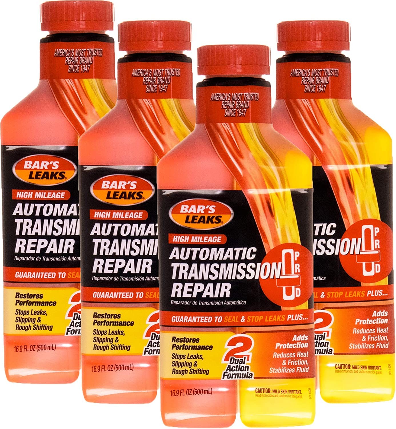 Bar’s Leaks 1400-4PK Transmission Repair – 16 oz, (Pack of 4)