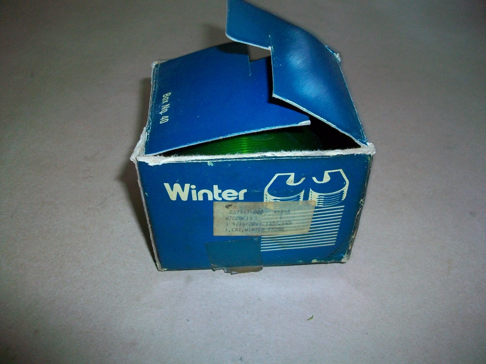 C.J. Winter Thread Roll Rolling Dies W7220F15 1 9/16-20x 1.135, 237947-000 NEW