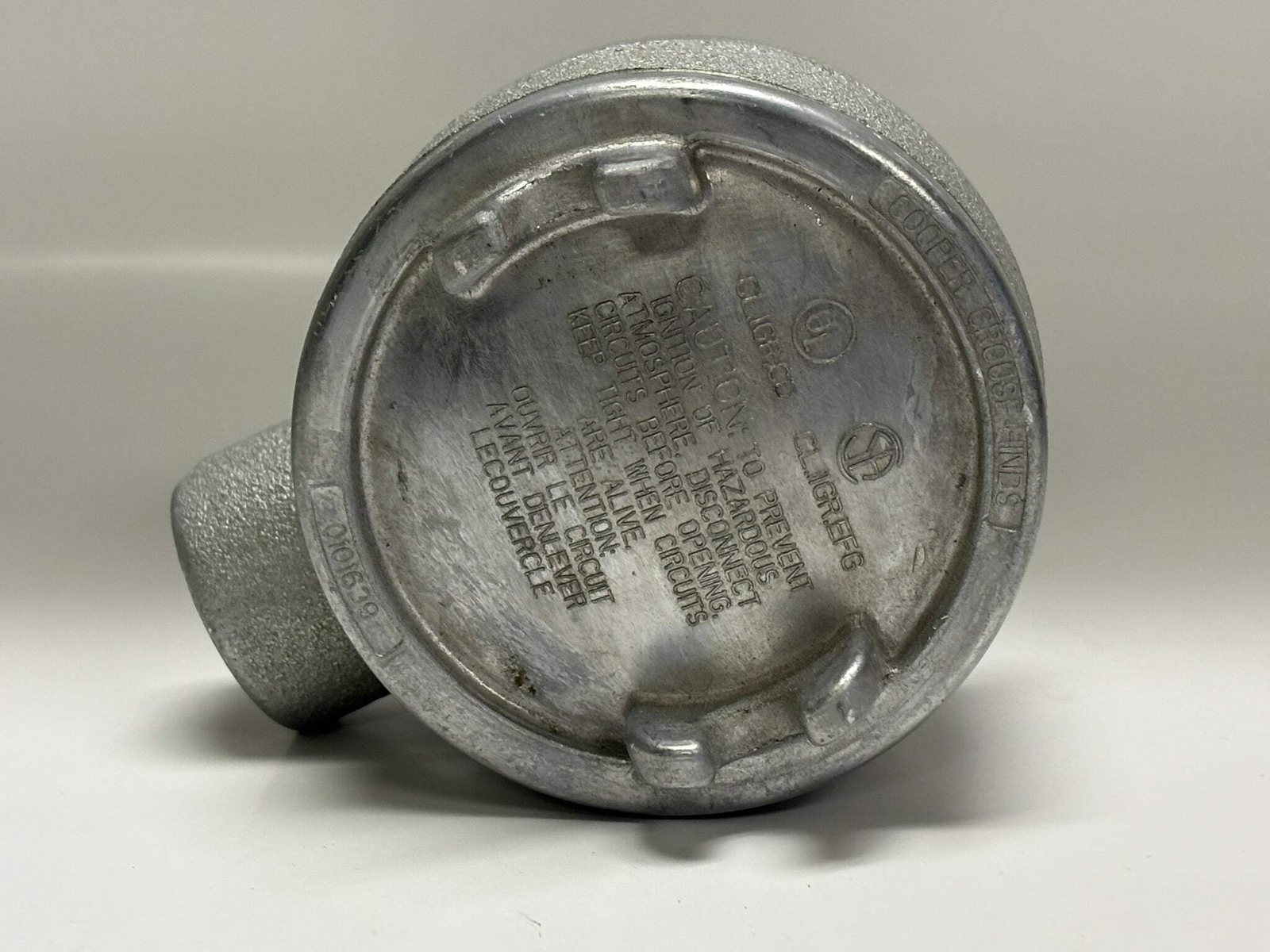 2 PK Crouse-Hinds 0101639 GUA-16 1/2″ Explosion-Proof Conduit Outlet Box with Co