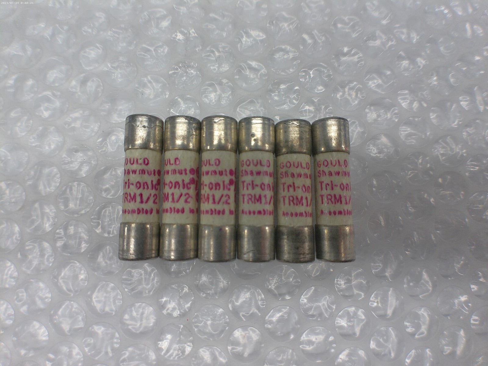 GOULD TRM1/2 FUSE LOT OF 6 NSNP