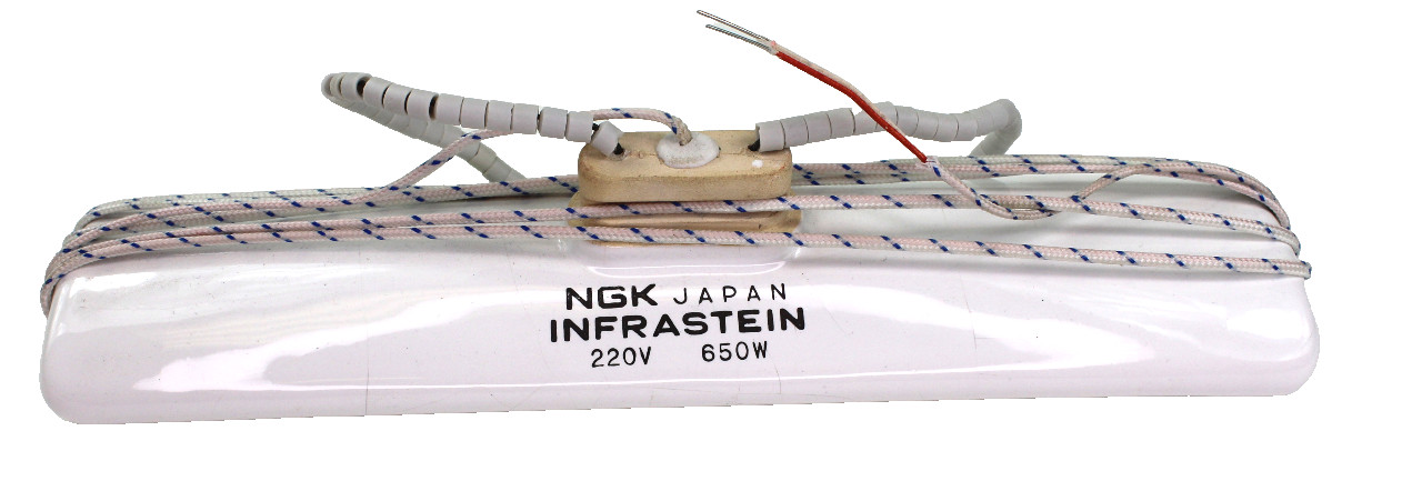 NGK Infrastein H7G-72601-C 220V 650W Infrared Ceramic Heater Element New