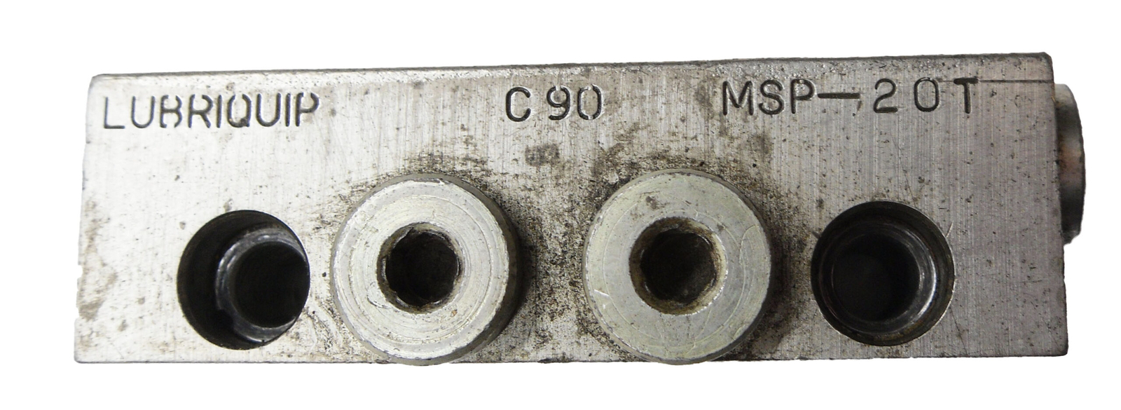 LOT OF 3 LUBRIQUIP MSP-20T DIVIDER VALVE