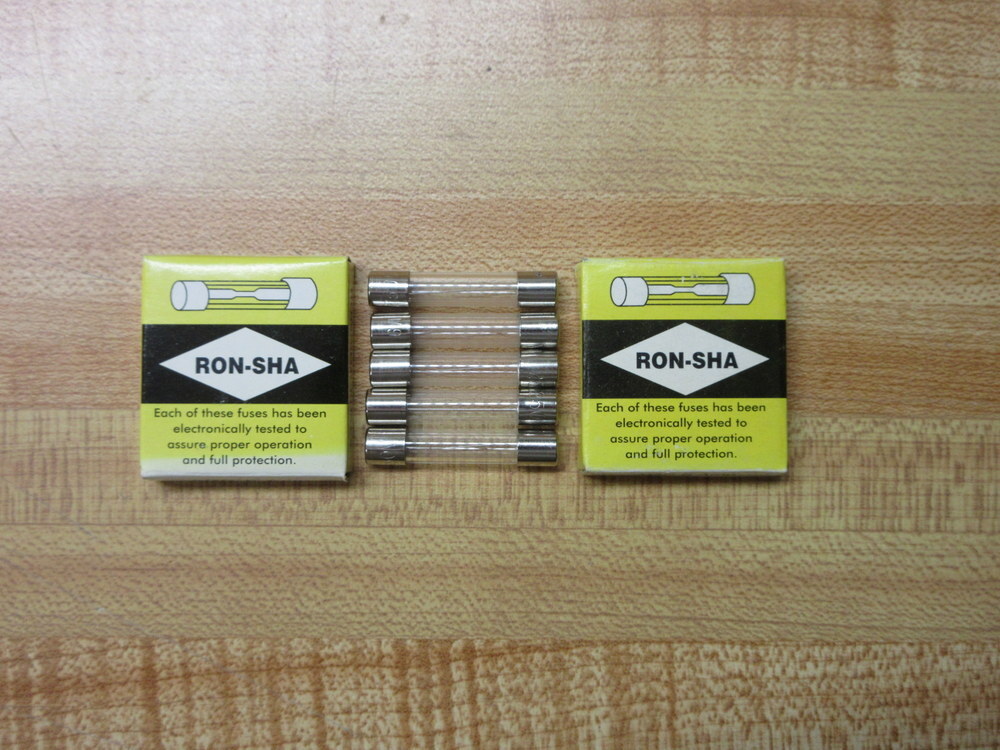 Ron-Sha AGC-6 Fuse Cross Ref 4XH47 Fine Wire Element (Pack of 5)