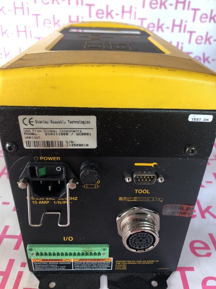 STANLEY 21A111000/QC0001 QPM CONTROLLER UNIT SN: 112509010 *OVERNIGHT SHIPPING*