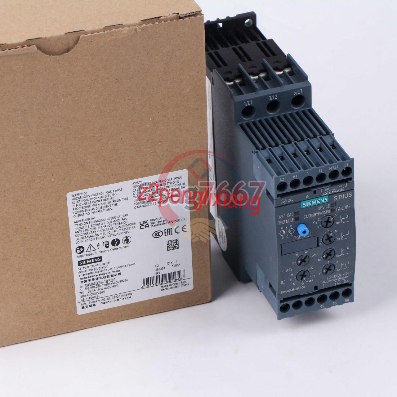 ONE NEW 3RW4026-1BB04 Siemens Soft Starter 3RW 4026-1BB04
