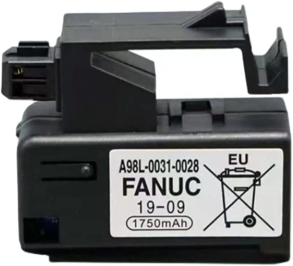 Pack of 2 Replacement for Fanuc A98L 0031 0028 A02B 0309 K102 3V 1750mAh PLC