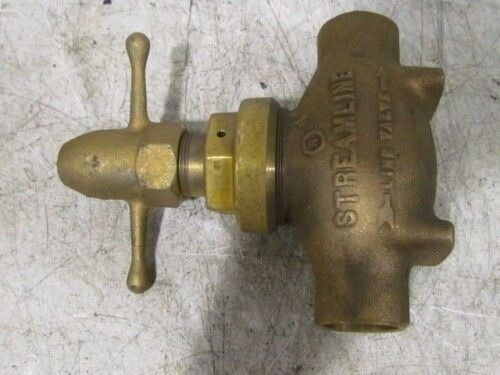 Mueller Brass Streamline Valve 1″ Sweat